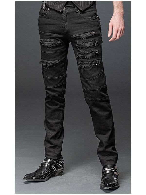 Stitch Broek - DivineDarkness- Online shop voor Gothic en Alternatieve Kleding!