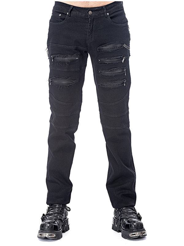 Stitch Broek - DivineDarkness- Online shop voor Gothic en Alternatieve Kleding!